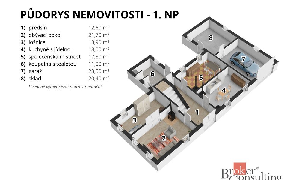 Prodej domu 145 m² s pozemkem 2 552 m², Šonov – náhled fotky 5
