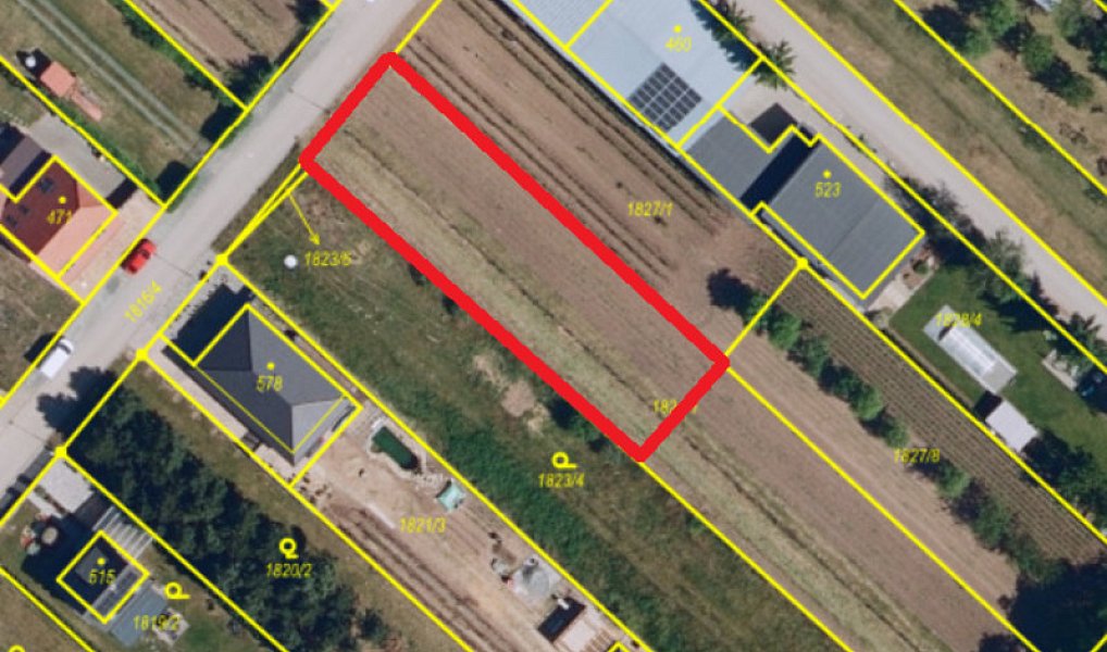 Prodej stavebního pozemku 845 m², Ivaň – náhled fotky 5