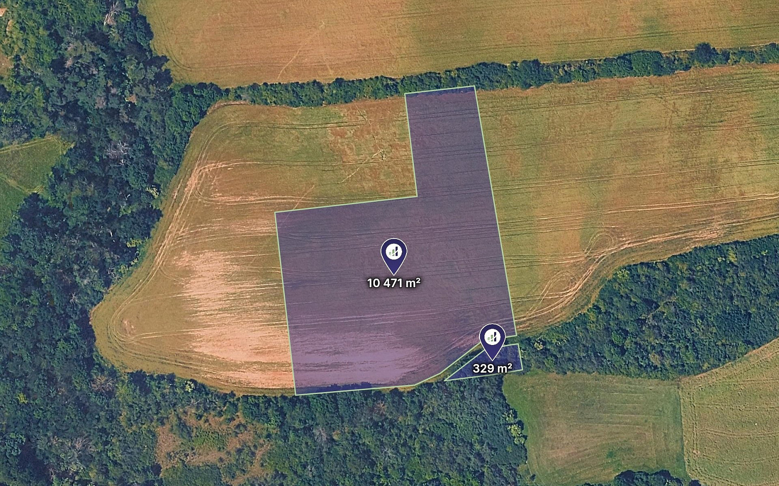 Prodej pole 2 430 m²
