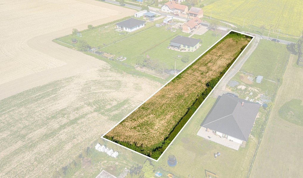 Prodej stavebního pozemku 2 295 m², Oleška – náhled fotky 3
