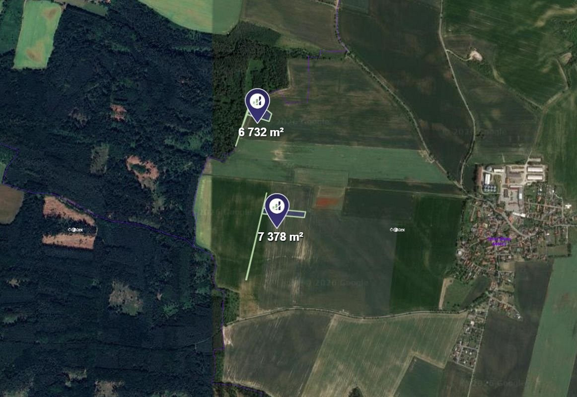 Prodej pole 2 049 m² – fotografie 3