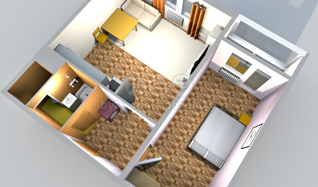 Pronájem bytu 1+1 40 m², Česká Lípa – náhled fotky 2