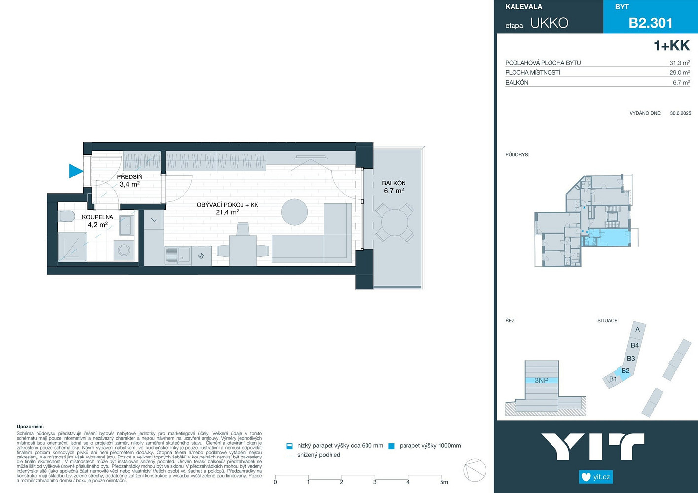 Prodej bytu 1+kk 29 m² – fotografie 2