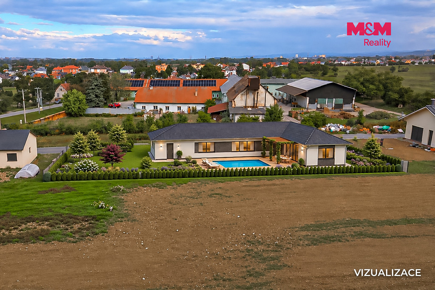 Prodej stavebního pozemku 732 m² – fotografie 2