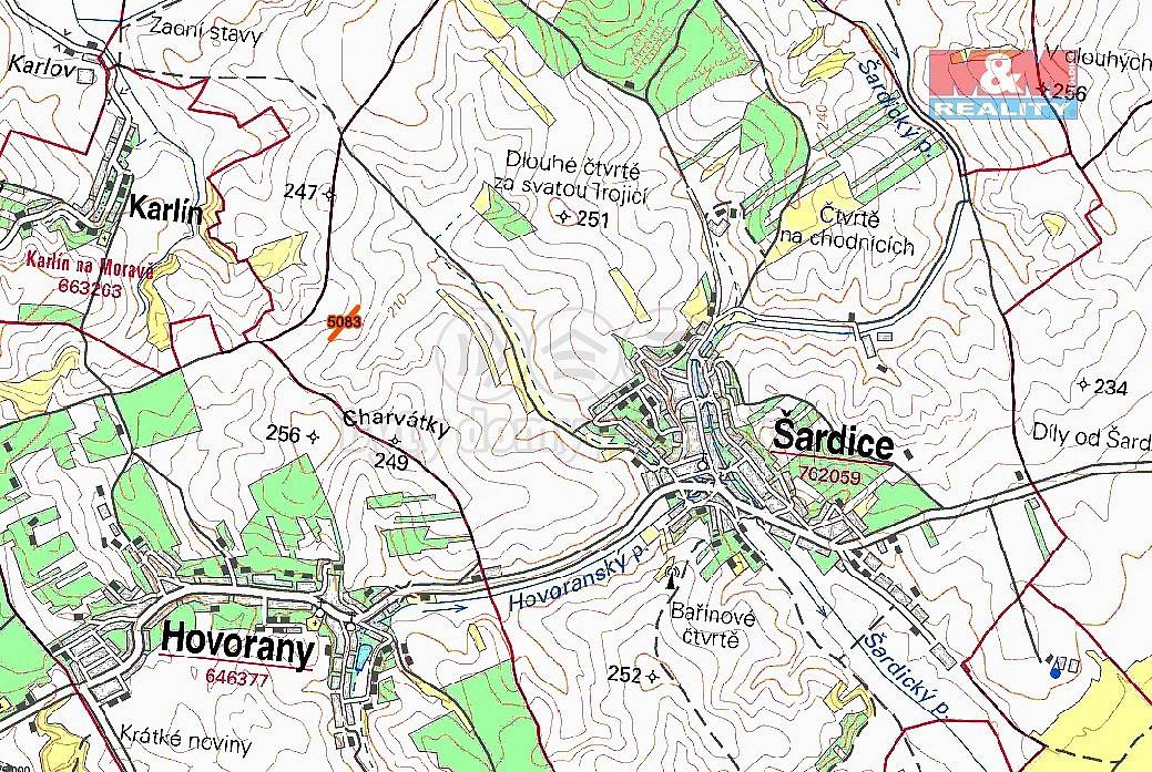 Prodej pole 855 m² — photo 2