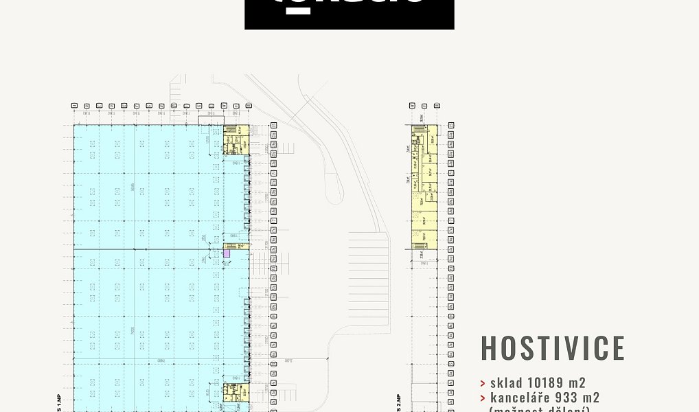 Pronájem skladovacích prostor 4 382 m², Hostivice – náhled fotky 6
