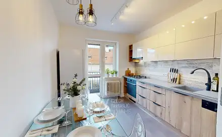 Pronájem bytu 3+1 82 m², Nad Buďánkami II, Praha 5 - Smíchov