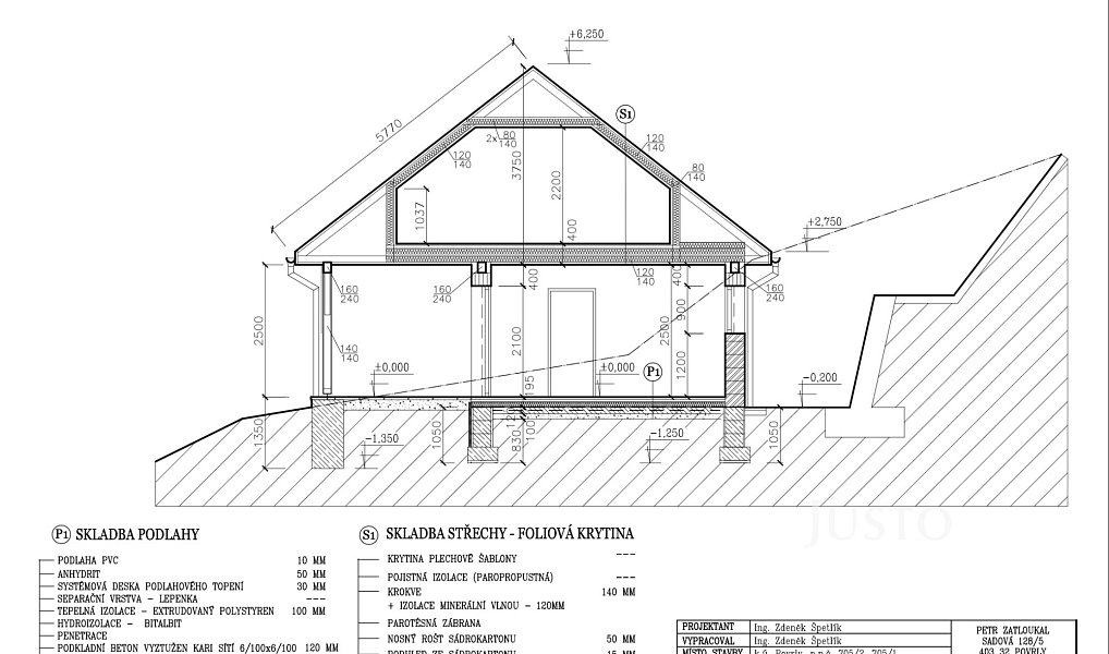 Prodej stavebního pozemku 2 519 m², Povrly – náhled fotky 3