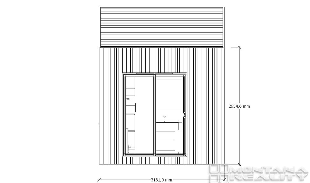 Novostavba celoročně obyvatelného Tiny house s loftem na spaní, Olomouc – náhled fotky 15