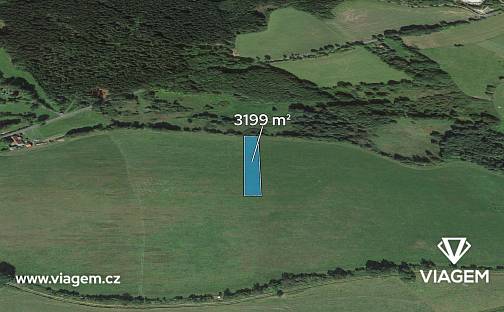 Prodej pole 3 199 m², Plánice, okres Klatovy