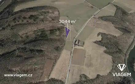 Prodej pole 380 m², Zbečno, okres Rakovník