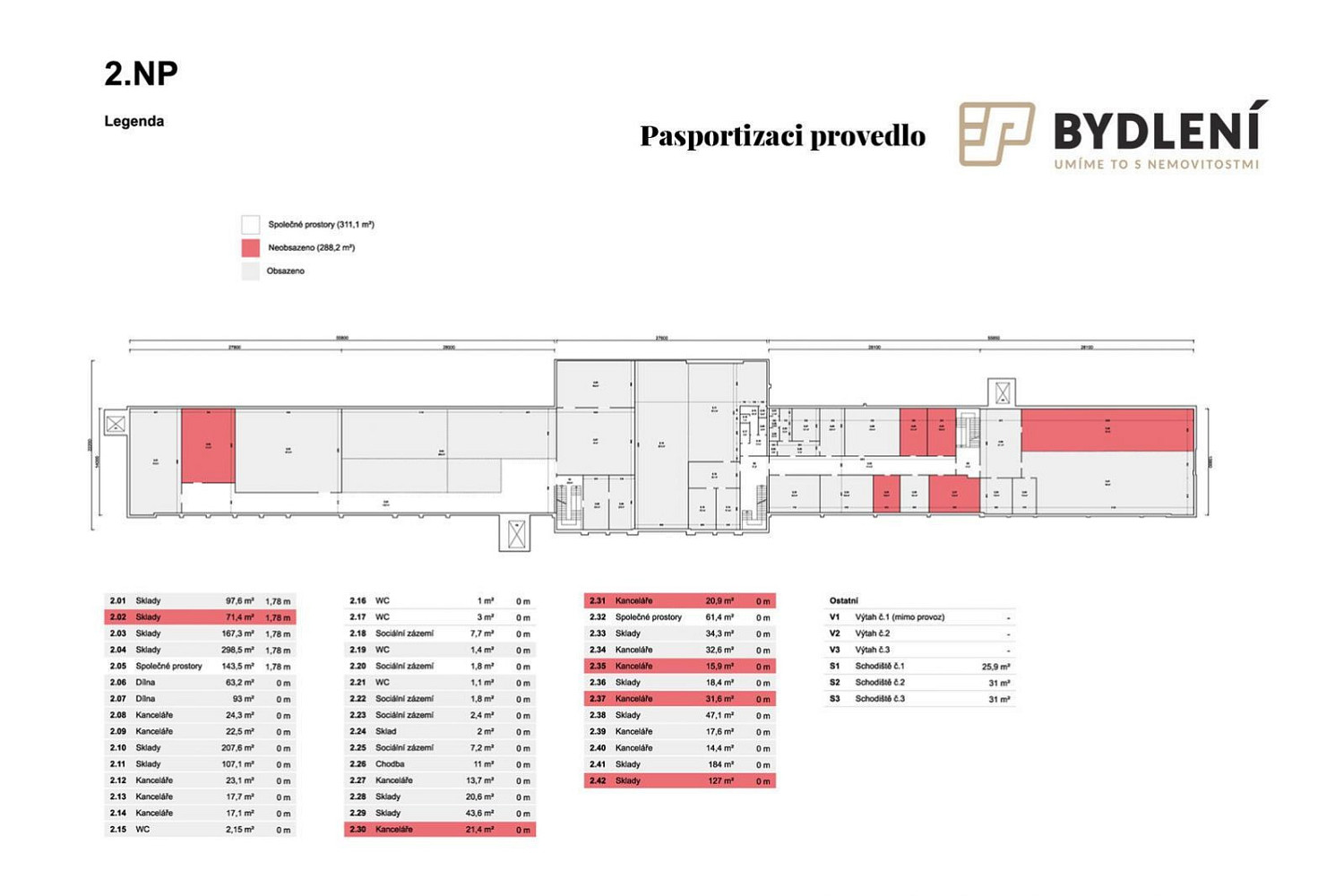 Pronájem skladovacích prostor 700 m² – fotografie 5
