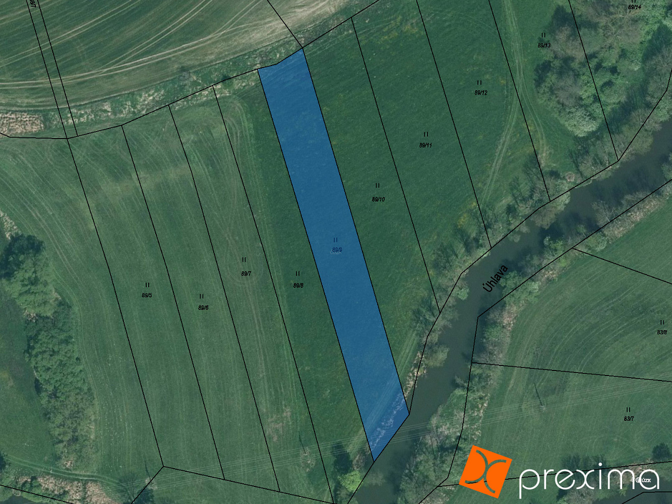Prodej pozemku 1 824 m²