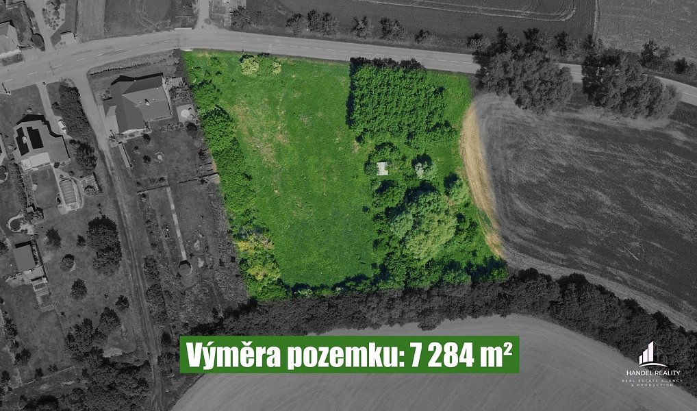 Prodej stavebního pozemku 7 284 m², Diváky – náhled fotky 5