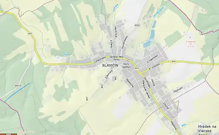 Prodej lesa 11 797 m², Slavičín, okres Zlín