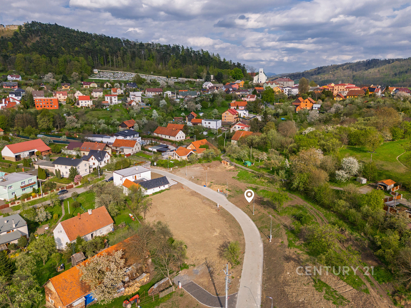 Prodej stavebního pozemku 973 m²