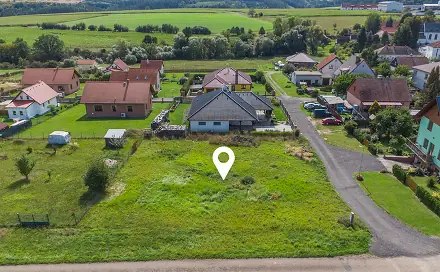Prodej stavebního pozemku 983 m², Mlečice, okres Rokycany