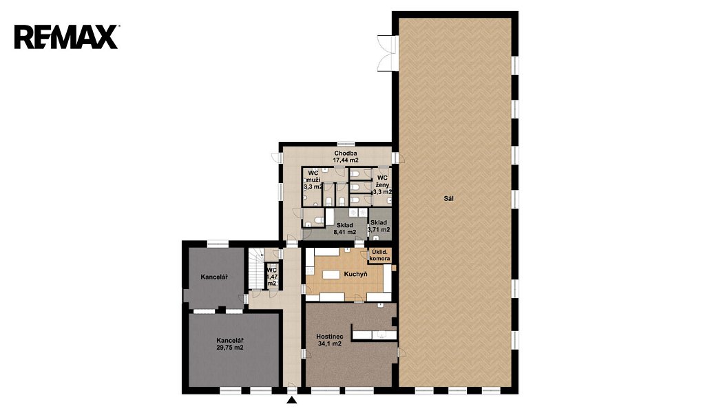 Prodej restaurace 670 m², Zbrašín – náhled fotky 6