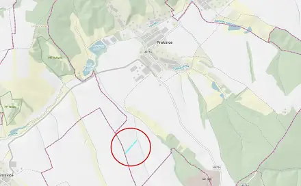 Prodej pole 4 775 m², Prakšice, okres Uherské Hradiště
