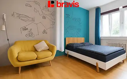 Pronájem bytu 1+1 37 m²