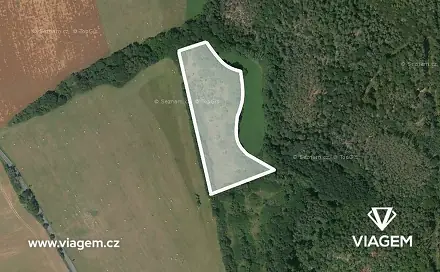 Prodej pole 669 m², Slabce, okres Rakovník