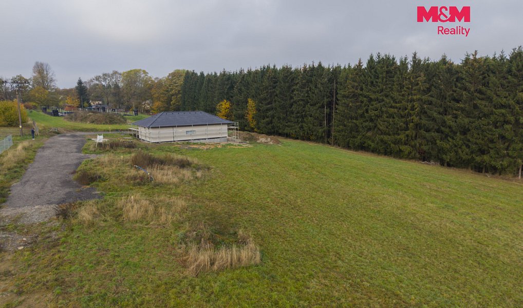 Prodej stavebního pozemku 999 m², Krásná – náhled fotky 3