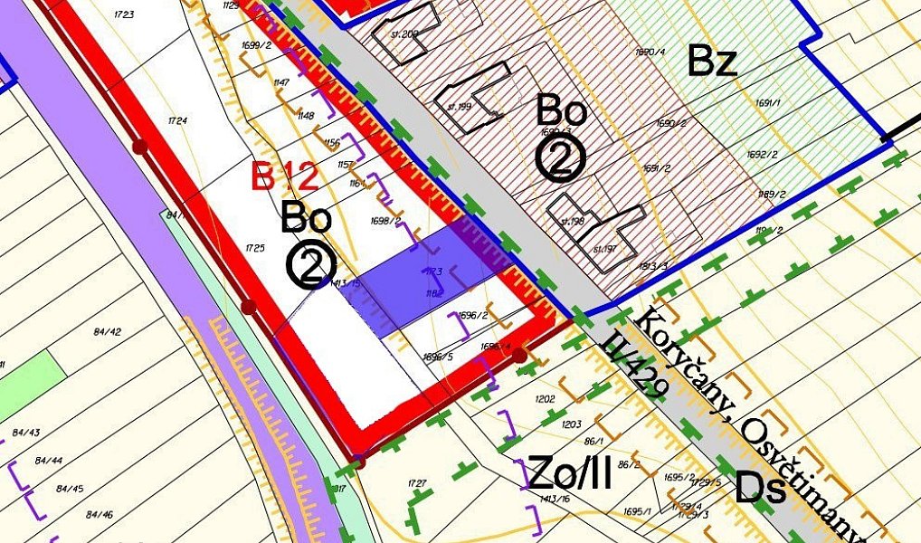 Prodej stavebního pozemku 777 m², Nemotice – náhled fotky 10