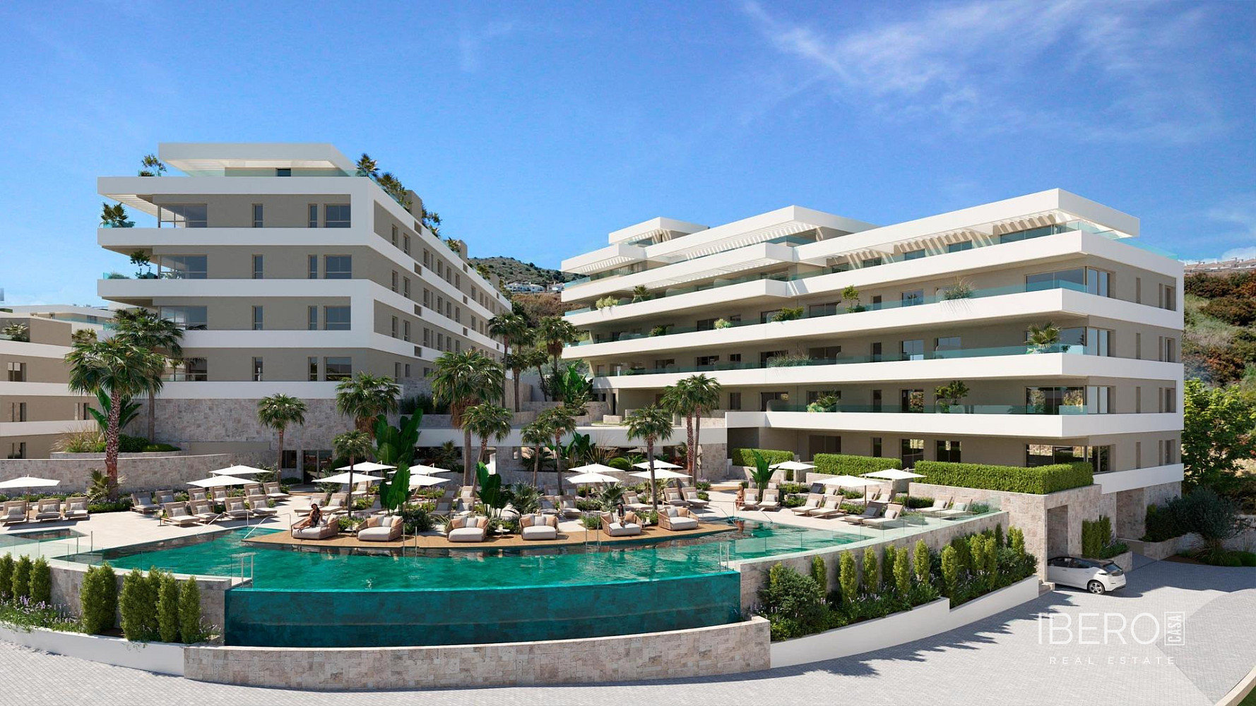Piso 4+kk – Mijas, Riviera del Sol - Fase VI, Urbanización Sitio de Calahonda - Vista 3