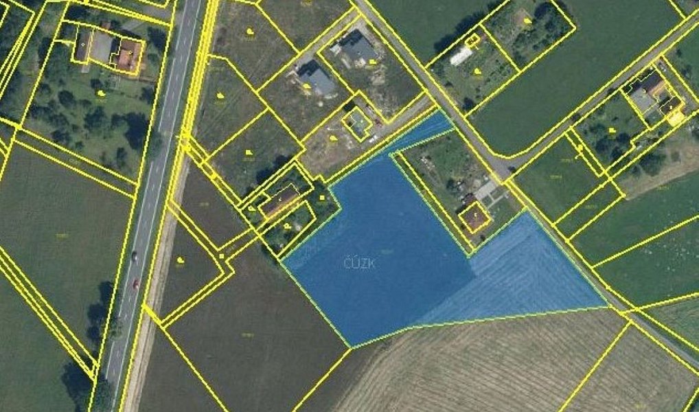 Prodej pole 7 527 m², Ropice – náhled fotky 4