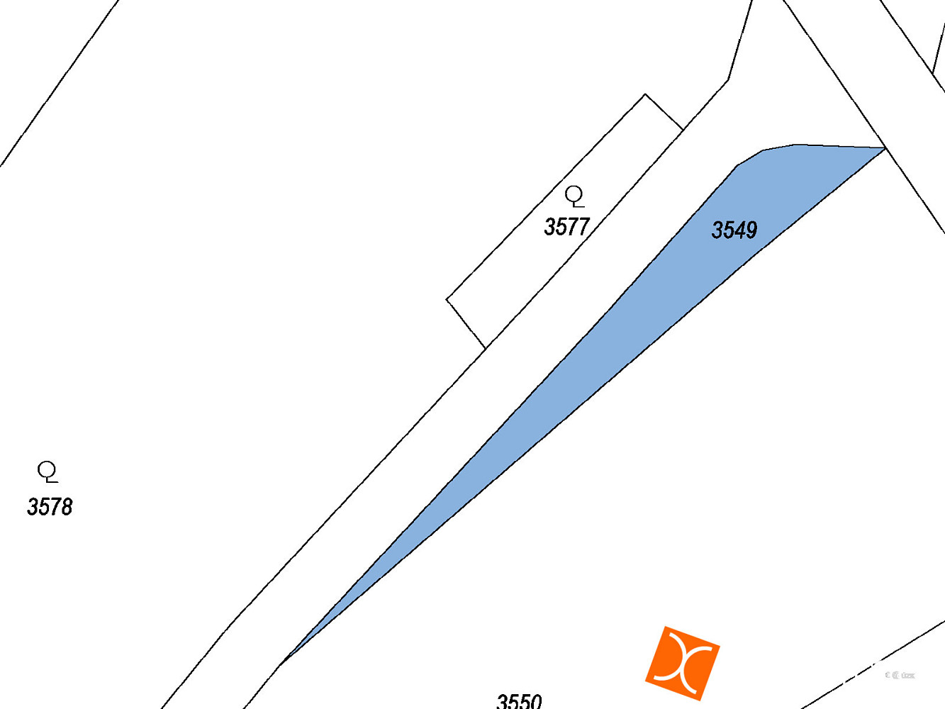 Prodej pole 141 m² – pohled 2