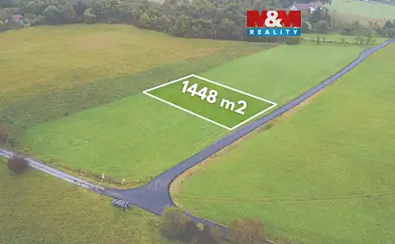 Prodej zahrady 1 448 m², Hranice, okres Přerov