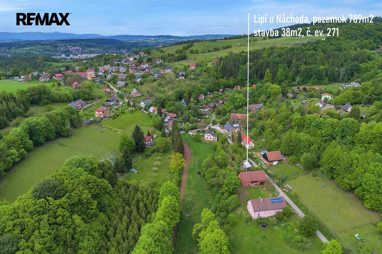 Prodej stavebního pozemku 751 m²