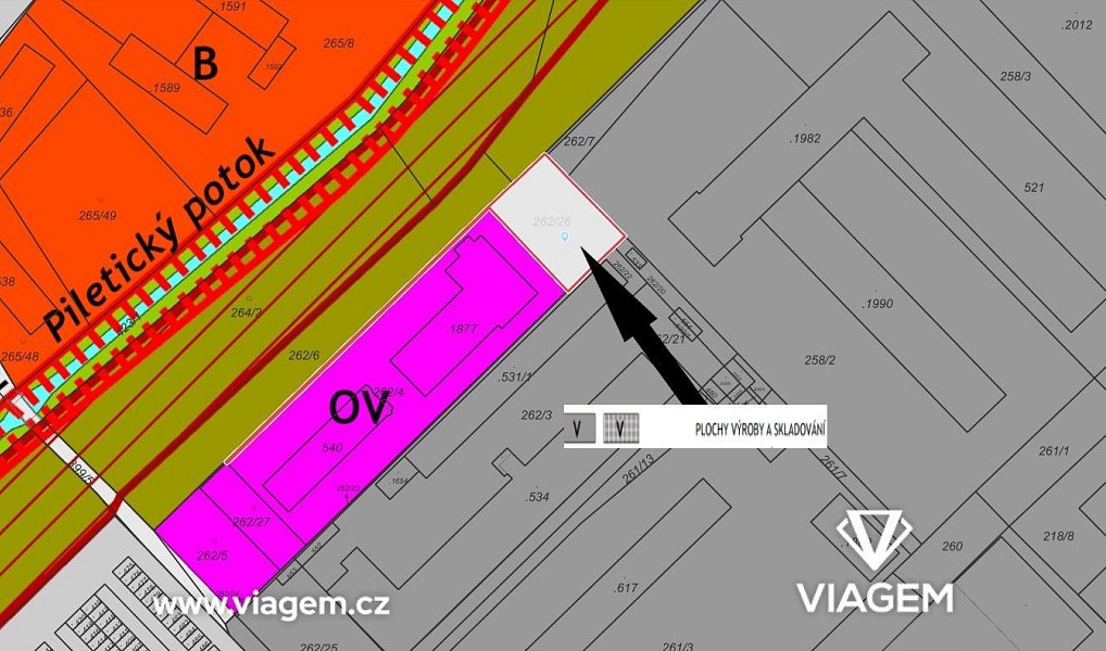 Prodej komerčního pozemku 869 m², Hradec Králové – náhled fotky 5