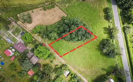 Prodej stavebního pozemku 877 m², Rožmitál pod Třemšínem, okres Příbram
