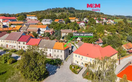 Prodej domu 170 m² s pozemkem 233 m², Miličín, okres Benešov