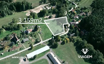 Prodej stavebního pozemku 315 m², Bernartice, okres Písek
