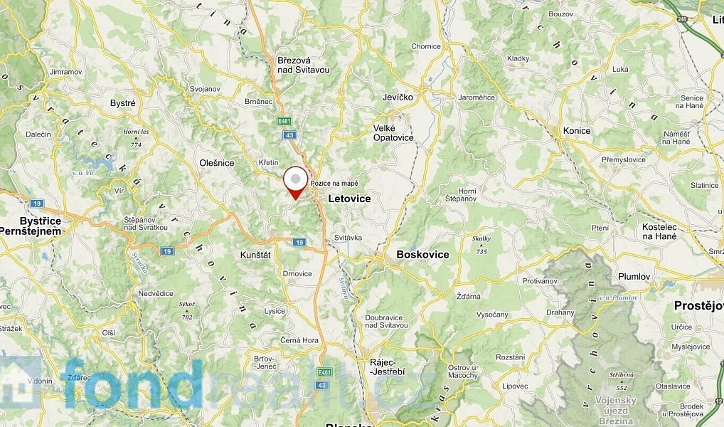 Prodej pozemku 25 345 m², Letovice – náhled fotky 7