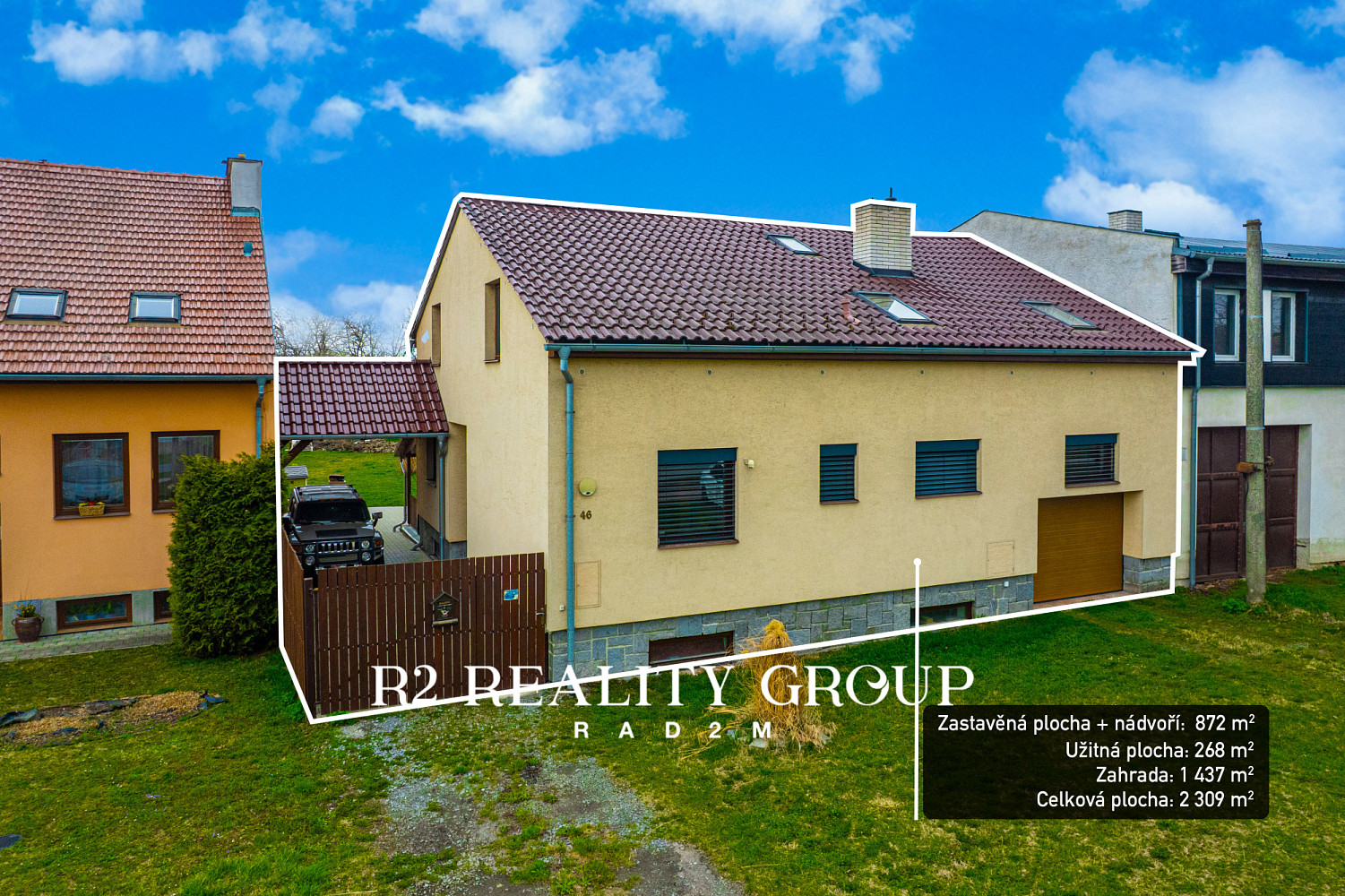 Prodej domu 268 m² s pozemkem 2 309 m² – fotografie 2