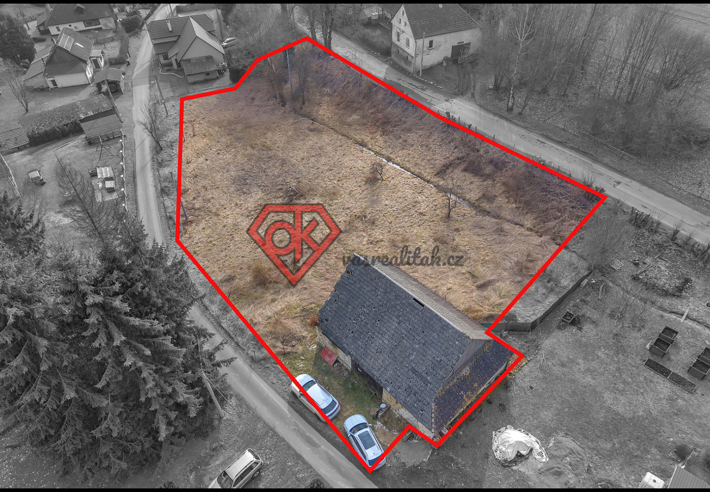 Prodej stavebního pozemku 2 822 m²
