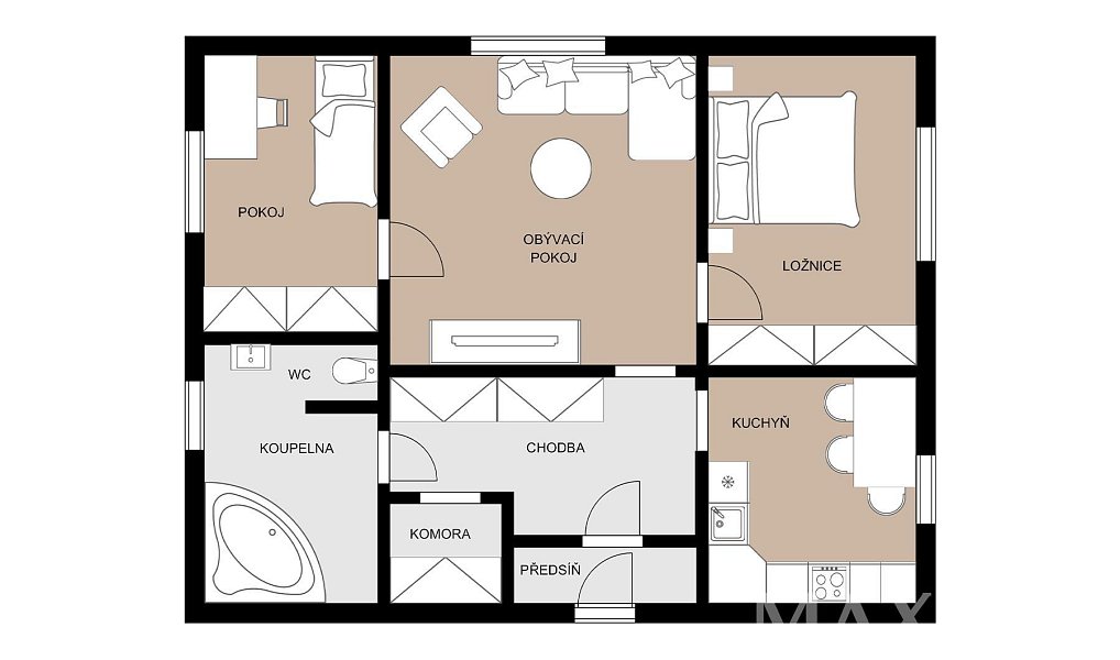 Prodej bytu 3+1 67 m², Chrastava – náhled fotky 16
