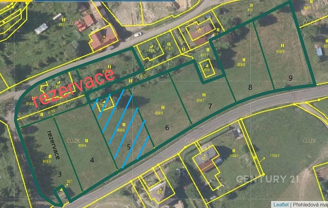 Prodej stavebního pozemku 1 164 m² – fotografie 5