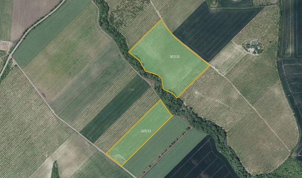 Prodej pole 112 454 m², Želkovice – náhled fotky 2