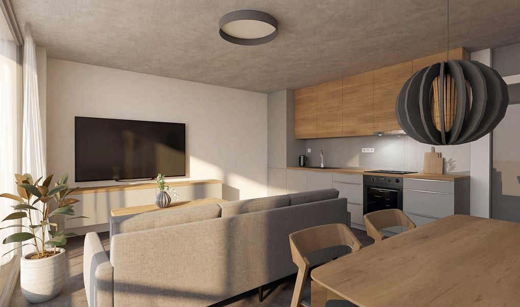 Prodej bytu 3+kk 66 m², Velké Bílovice – náhled fotky 3