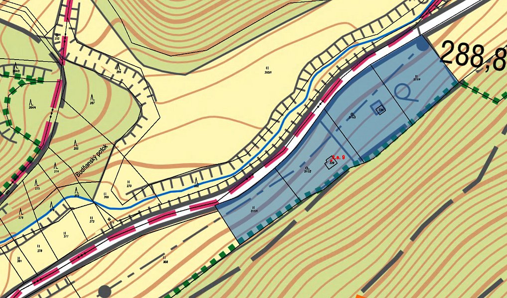 Prodej zahrady 615 m², Karlštejn – náhled fotky 3