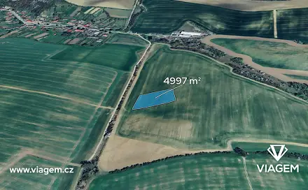 Prodej pole 2 498 m², Litenčice, okres Kroměříž