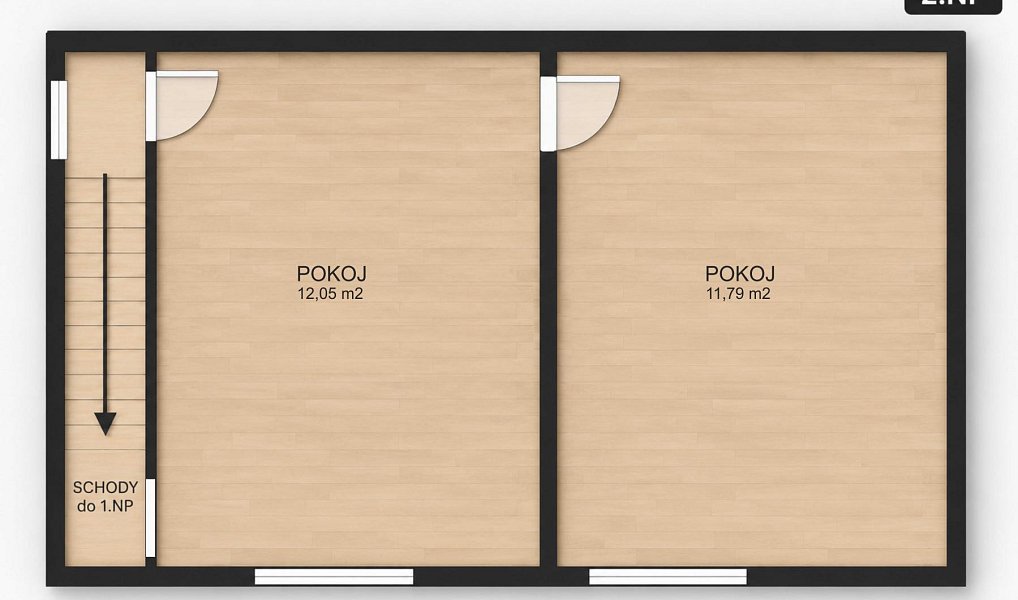 Prodej bytu 3+1 60 m², Zlín – náhled fotky 22