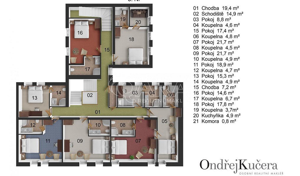 Prodej ubytovacího objektu 832 m², Hřensko – náhled fotky 18