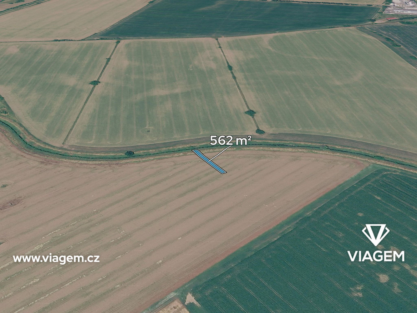 Prodej pole 562 m²
