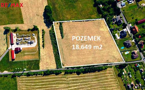 Prodej komerčního pozemku 18 649 m², Liberec