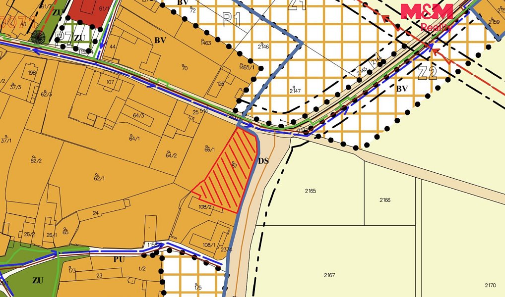Prodej stavebního pozemku 2 212 m², Hostovlice – náhled fotky 6